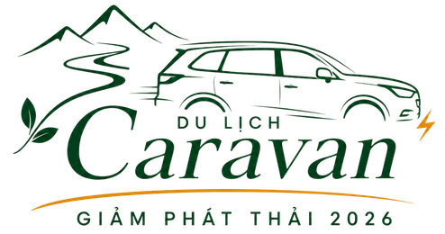Logo Du Lịch Caravan Giảm Phát Thải 2026